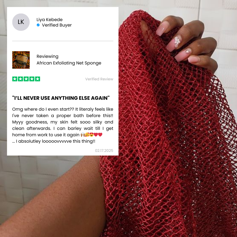 Exclusive African Net Sponge Offer